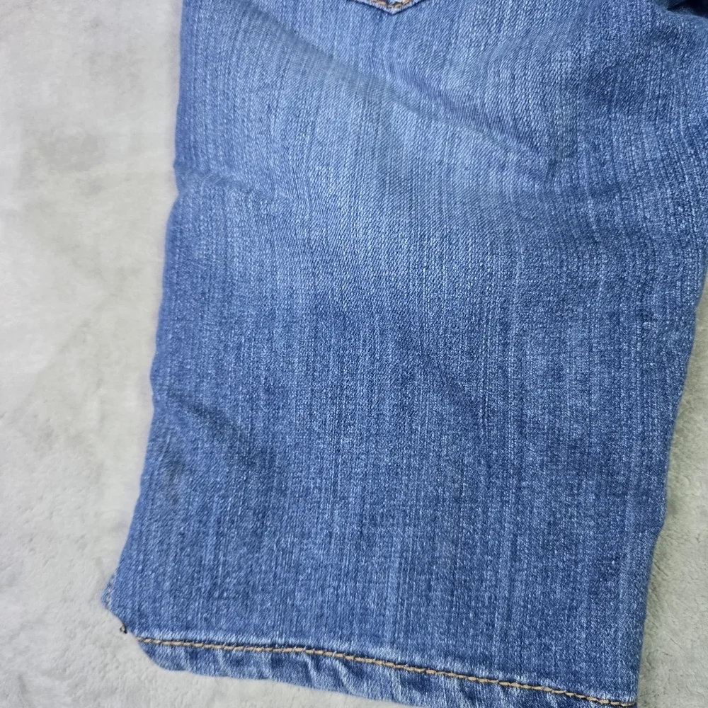 True Religion Men Billy Super T Sz 30 Pocket Distress Shorts Denim Jeans Blue